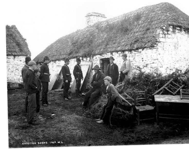 19th century eviction Ireland