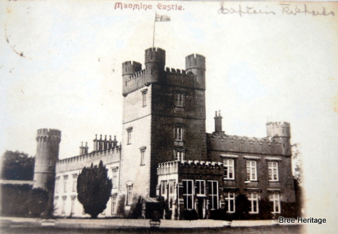 Macmine Castle in c. 1900