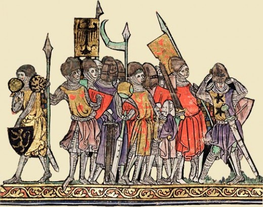 Anglo-Norman soldiers 